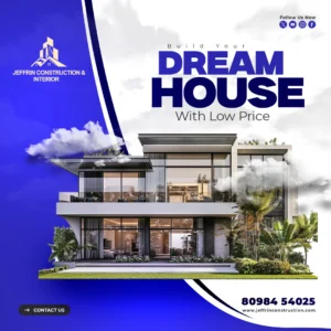 Home builders near me – Jeffrin Construction Marthandam