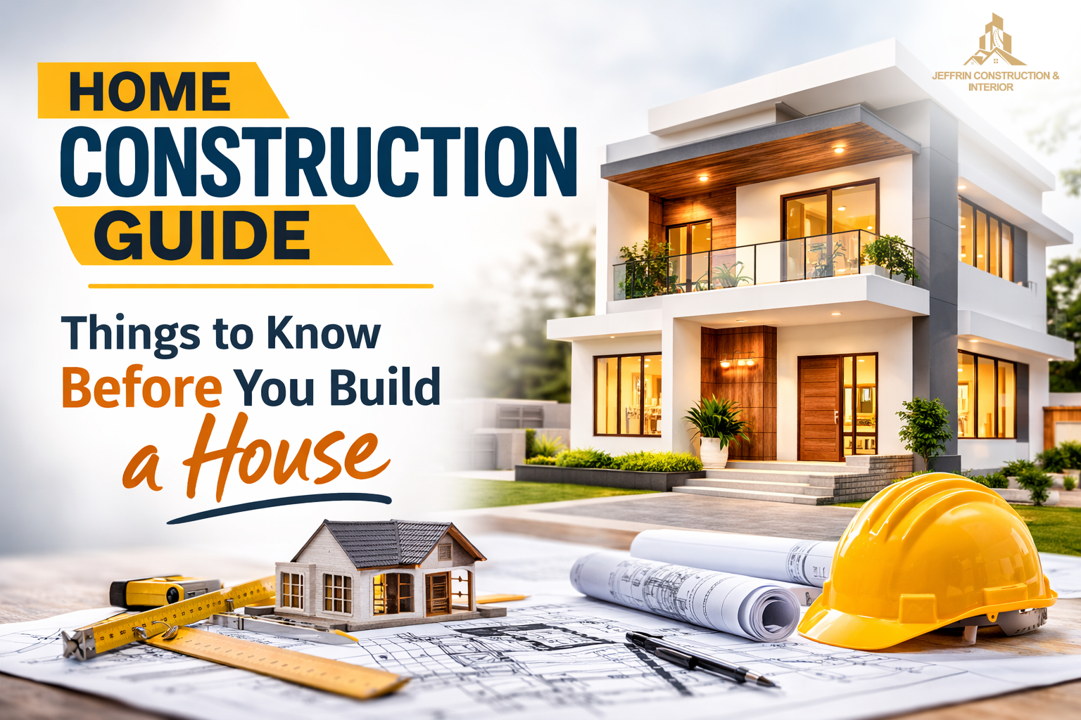home construction planning process before building a house